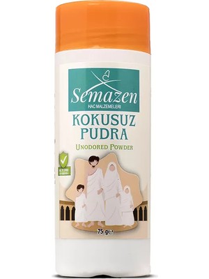 Semazen Hac ve Umre Için Kokusuz Pudra (75 Gr.)