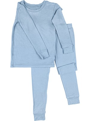 Bebesense Organik Bambu Uzun Kollu Pijama Takımı – Yumuşak, Nefes Alabilen Kumaş