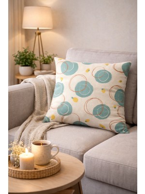 Evdek Çift Tarafı Baskılı Kırlent Kılıfı 6ebd3