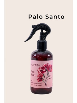 Marrien Palo Santo Oda Ve Çamaşır Spreyi 250 ml- Kalıcı ve Dekoratif Tütsü Etkili Formül