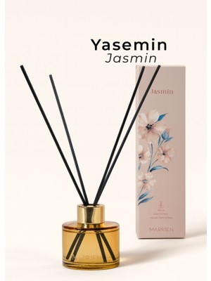 Marrien Jasmin Çubuklu Oda Kokusu 100 ml- Kalıcı ve Dekoratif Çiçeksi & Ferah Notalar