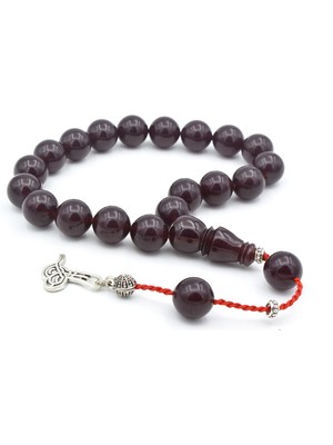 Murty99 Sistemli Küre Kesim Fuşya Sıkma Kehribar Efe Maskot Tesbih