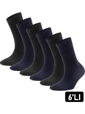 Just Inner Erkek Çorap 6'lı Diyabet (Bambu)