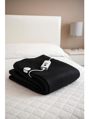 Layrol Çift Kişilik Elektrikli Battaniye | Elekrikli Yatak Isıtıcı 6 Renk Seçeneği