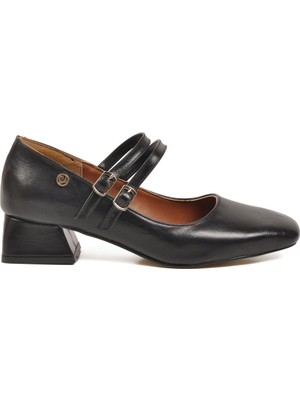 Pierre Cardin Siyah Kadın Topuklu Ayakkabı PC-54969 Z