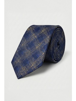 Sabri Özel Mıcrofıber Kravat Lacivert