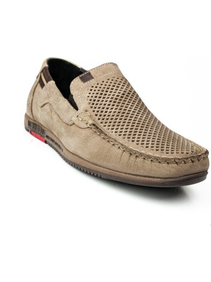 James Franco 5091 Gri Nubuk Deri Günlük Erkek Ayakkabı