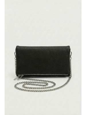 Shoemark SÇ503 Siyah Suni Vegan Deri Kadın Kol  Çanta