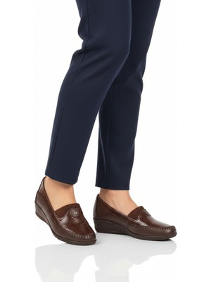 Pierre Cardin Kahve Kadın Klasik Ayakkabı PC-54947 Z