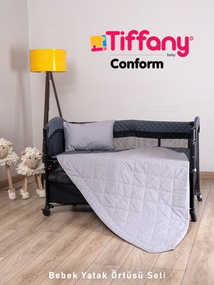Kinder Baby Tiffany Conform Kapitoneli Bebek Yatak Örtüsü