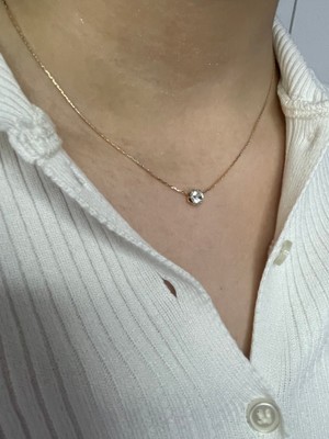 Çelik Taşlı Kolye