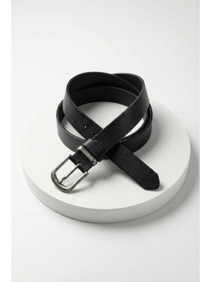 Abluka Online Erkek Klasik Tokalı Deri Kemer Siyah