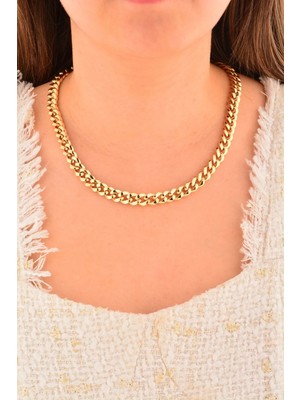 Çetaş Cebeci 14 Ayar Zincir Model Altın Kolye