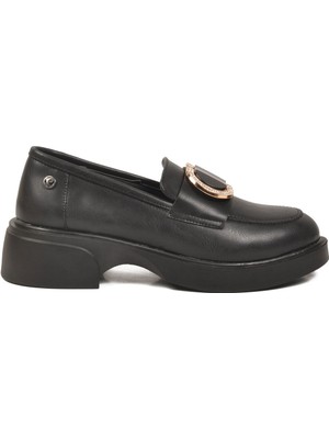 Pierre Cardin Siyah Kadın Klasik Ayakkabı PC-55212 Z