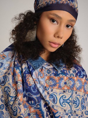 AYSHARA Desenli Şal