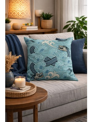 Evdek Çift Tarafı Baskılı Kırlent Kılıfı 6ebd8