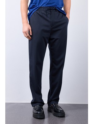 JustBoga Erkek Baggy Rahat Kesim Relax Fit Beli Lastikli Bağcıklı  Örme Jogger Pantolon