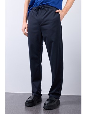 JustBoga Erkek Baggy Rahat Kesim Relax Fit Beli Lastikli Bağcıklı  Örme Jogger Pantolon