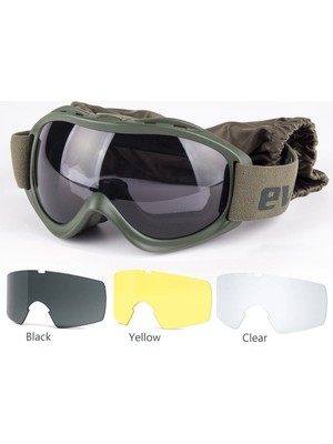 Evolite Balistik Protector Goggles - Haki Mıl-Prf