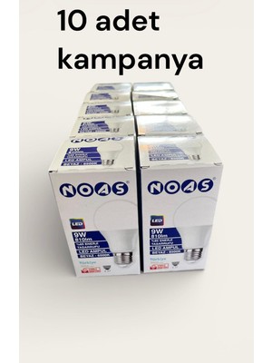 Noas 10 Lu   Ampul 6500K Beyaz
