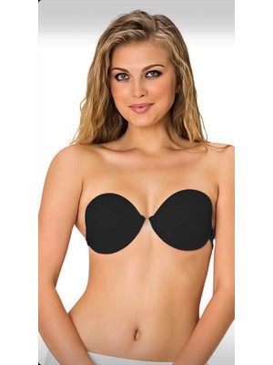 IG Lingerie Destekli Sırtı Şeffaf Dekolte Sütyeni (Düğün,nişan, Kına, Mezuniyet, Abiye Sütyeni)