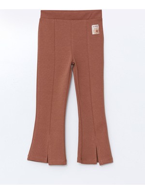 Lc Waikiki Yeni Sezon Beli Lastikli Kız Çocuk Ispanyol Paça Tayt Pantolon