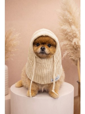 Bahels Dog Triko Örgü Balaclava Bere Şapka