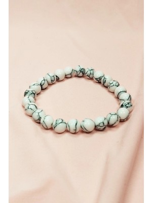 Remstdrk Havlit Doğal Taş Bileklik Kutulu