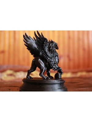 Scaleworks Mitolojik Griffin Figürü - Sanatsal 3D Dekoratif Biblo