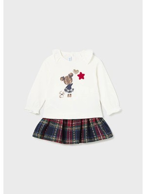 Mayoral Kız Bebek Etek Bluz Takım 2927
