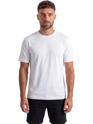 Color Luxe ''pure Black'' Basic %100 Pamuk Rahat Kesim Premium Erkek Tişört