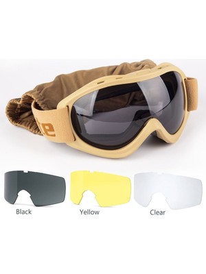 Evolite Balistik Protector Goggles - Coyote Mıl-Prf