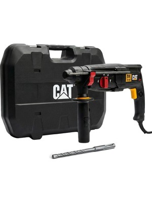 Cat DX2140 800WATT 3.0J SDS-Plus Kırıcı/Delici 26MM Beton Delme Kapasitesi ile Güçlü Performans