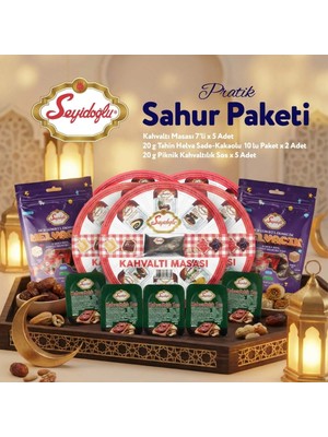Seyidoğlu Pratik Sahur Paketi – Kahvaltı Masası & Piknik Seti