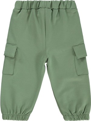 Civil Baby Kargo Cepli 6-18 Ay Eşofman Altı - Haki 9-12 Ay