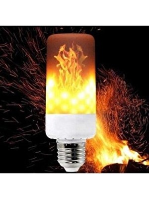 Cata Alev Görünümlü LED Ampul 5 W E-27 2200K Sarı Renk Sıcaklığı ile Enerji Verimli Aydınlatma 4059