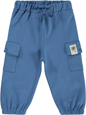 Civil Baby Kargo Cepli 6-18 Ay Eşofman Altı - Mavi 9-12 Ay