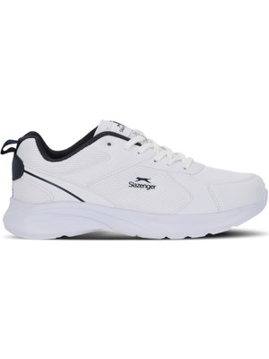 Slazenger Gıorgı I Erkek  Beyaz / Lacivert Koşu & Yürüyüş Spor Ayakkabısı