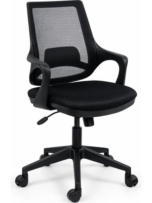 Aule City Çalışma Sandalyesi | Bilgisayar & Ofis Sandalyesi | Çalışma Koltuğu – Siyah