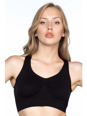 Siyah Mı Emay 4001 Soft Sporcu Büstiyer