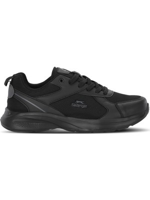 Slazenger GIORGI I Erkek  Siyah / Siyah Koşu & Yürüyüş Spor Ayakkabısı