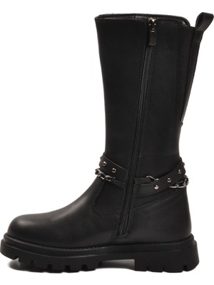 Ayk's Siyah Çocuk Çizme PARIS-26K F