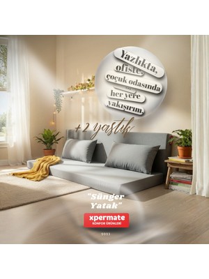 Xpermate Sünger Yatak Katlanır Yatak Yer Yatağı Katlanabilir Yer Minderi