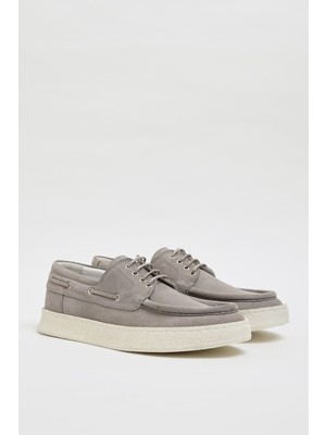 Faruk Balkanas Ferris Model Süet Deri Kauçuk Taban Casual Ayakkabı