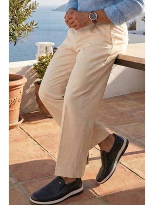 Detector Yazlık Hakiki Deri Delikli Nefes Alan Ortopedik Günlük Erkek Ayakkabı Fiera