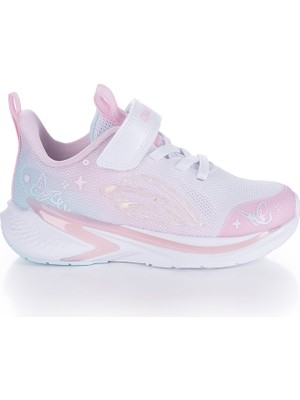 Qiaodan Kız Çocuk Fileli Cırtlı Spor Ayakkabı T6531295H