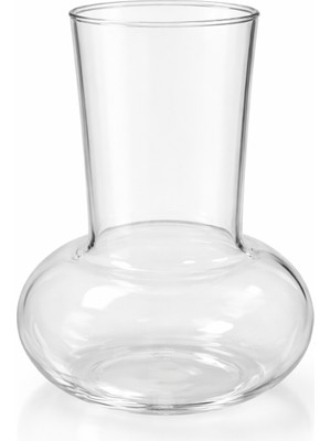 Erkugo Borosilikat Cam Vazo, Mumluk, Soğuk Kahve Bardağı - Mantar 500ML