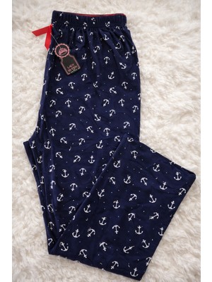 AK-SA-STR Bambu Likralı Ring Viskon Battal Beden Pijama Altı 6020