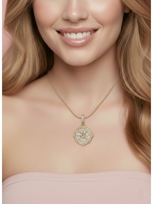 Eva Takı Store Kutup Yıldızı Kuzey Yıldızı Kolye