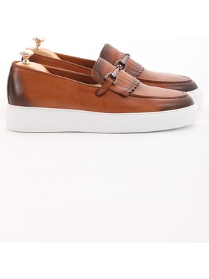 Faruk Balkanas Gant Model Hakiki Deri Casual Ayakkabı